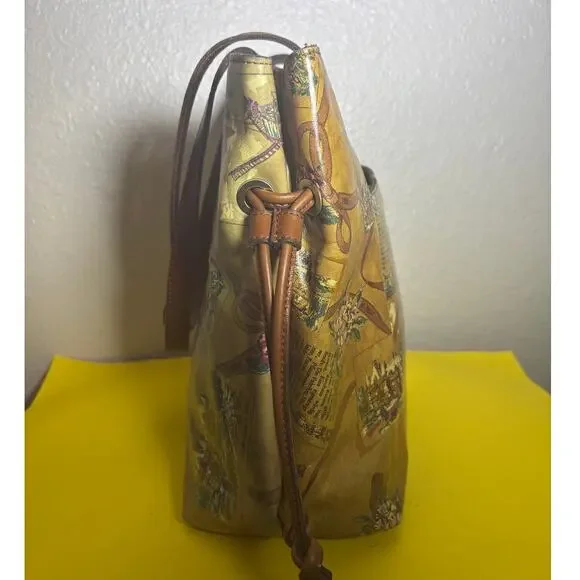 Patricia Nash Everton Tote Large Bag Shoulder Bag My European Trip Romance Bag - Picture 4 of 11